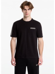 t-shirt ea7 emporio armani train logo series m tape tee s black s