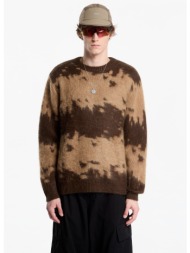 φούτερ gramicci mohair splatter sweater taupe splatter s