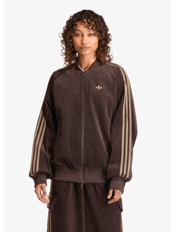 μπουφάν adidas corduroy sst oversized track top aurora