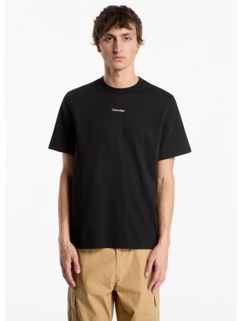 t-shirt calvin klein jeans ss easy 20s retro ca black m