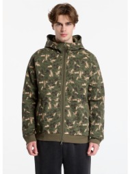 φούτερ ea7 emporio armani train graphic series m hoodie green fancy camou l