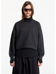 φούτερ columbia amazesweats™ heavyweight crew black xs