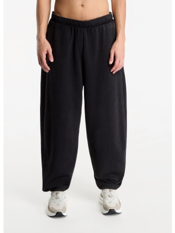 φόρμα under armour icon hw flc washed pants ultimate black/