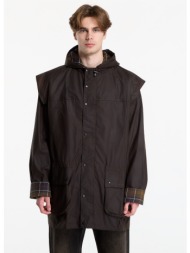 μπουφάν barbour classic durham wax jacket olive 50