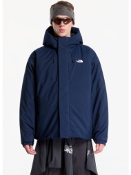 φουσκωτό μπουφάν the north face puffer oversized jacket summit navy xl