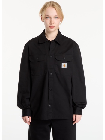 πουκάμισο carhartt wip l/s craft shirt unisex black s
