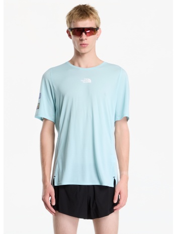 t-shirt the north face summit high trail ss tee canal blue s