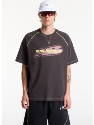 t-shirt new balance street classics distort t-shirt black cement xl