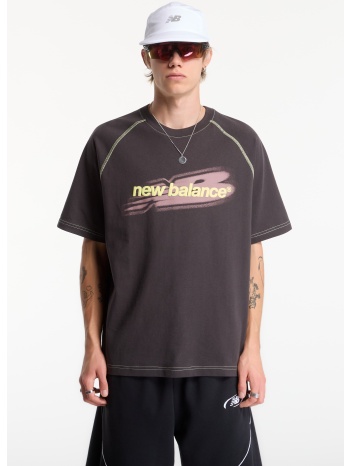 t-shirt new balance street classics distort t-shirt black