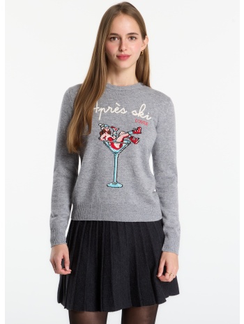 πουλόβερ mc2 saint barth new queen c sweater apres girl