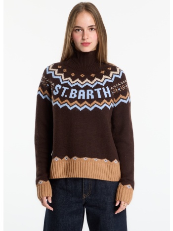 πουλόβερ mc2 saint barth meghan nordic turtleneck sweater
