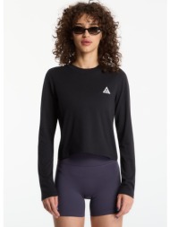 t-shirt nike acg dri-fit long-sleeve top black/ summit white m