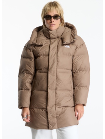φουσκωτό μπουφάν the north face puffer oversize parka