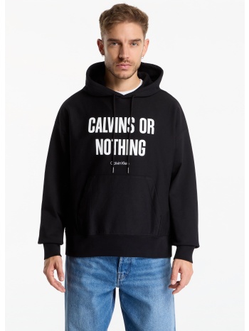 φούτερ calvin klein jeans ls prem terry calvins or nothing