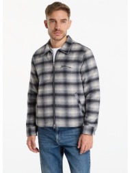 μπουφάν allsaints conduct jacket stone grey l