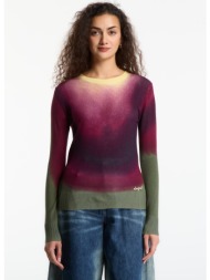 πουλόβερ desigual veget eggplant l
