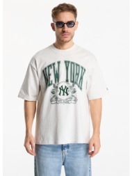 t-shirt new era mlb arch graphic os tee new york yankees unisex eggshell l