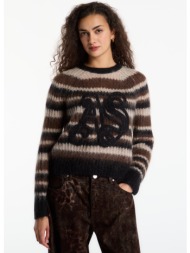 πουλόβερ allsaints rega as jumper fawn brown s