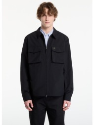 πουκάμισο fred perry ripstop pocket overshirt black m
