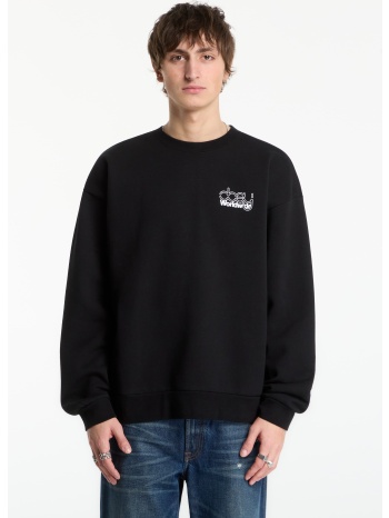 φούτερ obey desire extra heavy crew black m