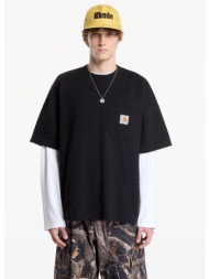 t-shirt carhartt wip s/s work pocket t-shirt unisex black xl
