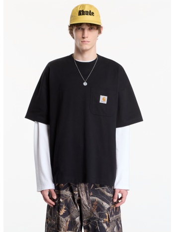 t-shirt carhartt wip s/s work pocket t-shirt unisex black xl