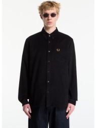 πουκάμισο fred perry needle cord shirt black m