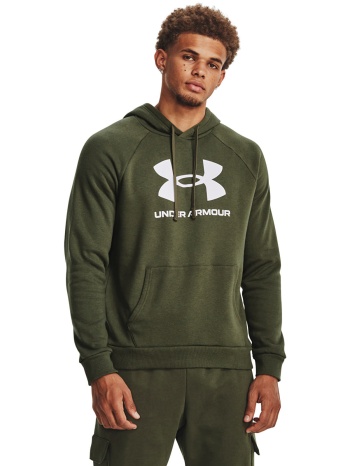φούτερ under armour rival fleece logo hd marine od green s σε προσφορά