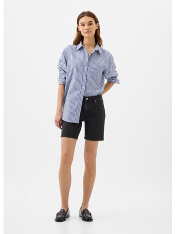 βερμούδες gap 5 inch denim shorts black wash w29