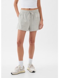 βερμούδες gap logo shorts light heather grey b08 s