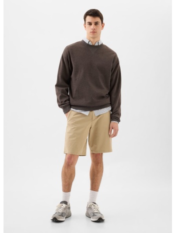 βερμούδες gap 9 inch cessential shorts iconic khaki w31