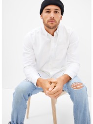 πουκάμισο gap stardard oxford shirt white l
