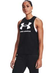 under armour w live sportstyle tank black l