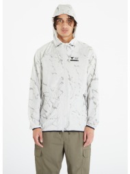 μπουφάν under armour project rock unstopable printed jacket white clay/ black m