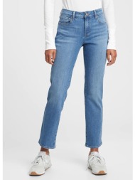 παντελόνια gap denim pants straight - mid rise medium masco w28