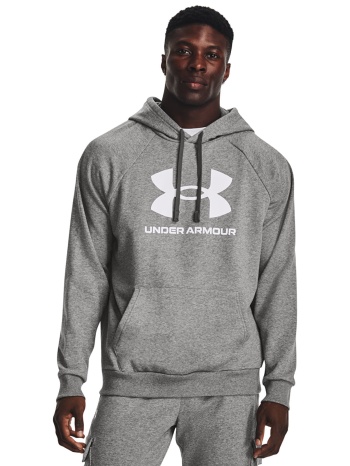φούτερ under armour rival fleece logo hd castlerock light σε προσφορά