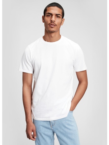 μπλουζάκι gap basic tee optic white 3 xs