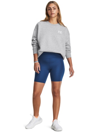 φούτερ under armour essential flc os crew mod gray light σε προσφορά