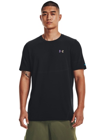 μπλουζάκι under armour rush seamless legacy ss black xxl σε προσφορά