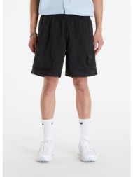 nike life men`s camp shorts black/ black xs