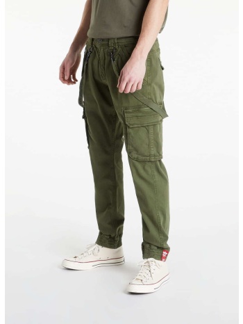 παντελόνια alpha industries utility pants green l/xl