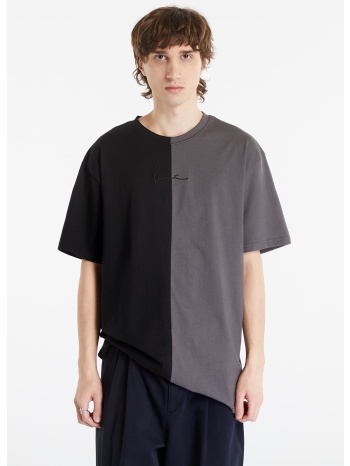 μπλουζάκι karl kani small signature split tee black/ σε προσφορά