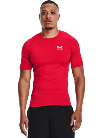 μπλουζάκι under armour hg armour comp ss red l σε προσφορά