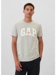 φανελάκι gap logo tee heather grey xs