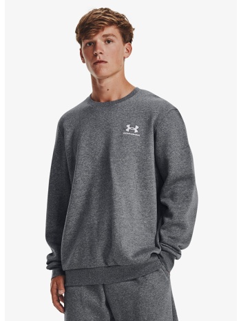 φούτερ under armour essential fleece crew gray xxl σε προσφορά