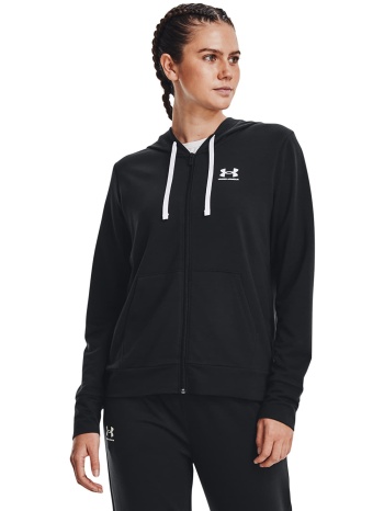 φούτερ under armour rival terry fz hoodie black s σε προσφορά