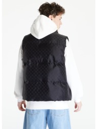 daily paper pondo bodywarmer monogram black xs