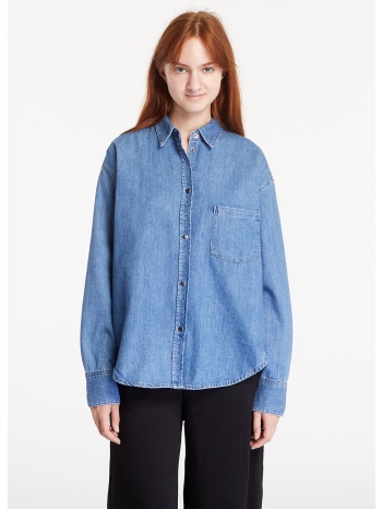 πουκάμισα jjxx jxkendra relaxed ls denim shirt medium blue σε προσφορά