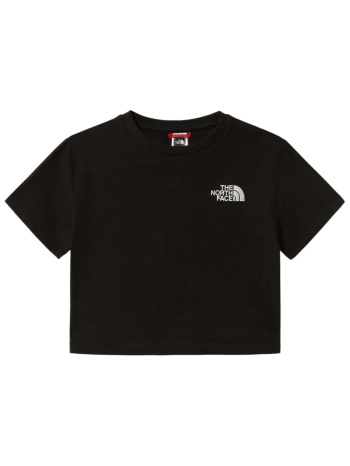 μπλουζάκι the north face w crop tee black xs σε προσφορά