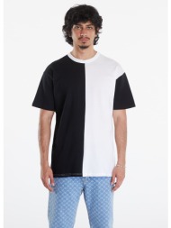 μπλουζάκι urban classics oversize harlequin tee black/ white m